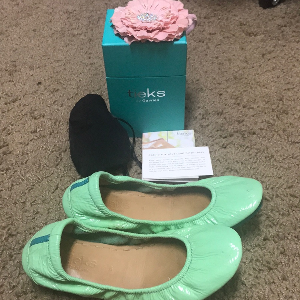 Tieks Mint Patent 6